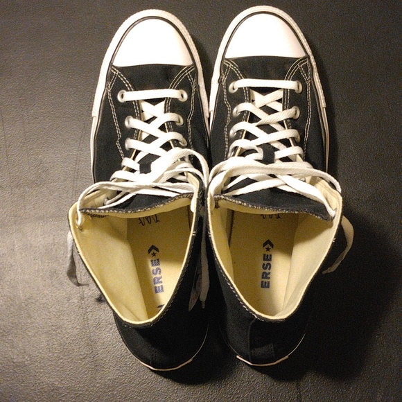 Converse Chuck Taylor All Star high tops black size 13 - Picture 5 of 6